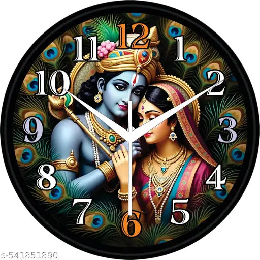 AS CREATIVES  BEAUTIFUL  WALL  CLOCK