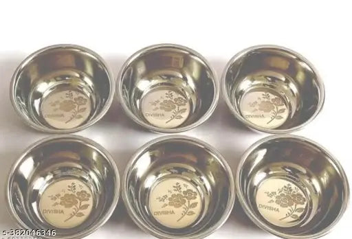 Stainless steel katori