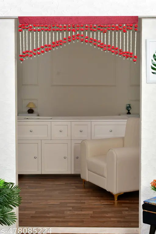 Door Toran for Home Decoration and Office Decor|Door Hanging for Door Decoration, Thoranam/Thorans for Main Entrance Door, Latest Bandarwal for Home Door Pack of 1