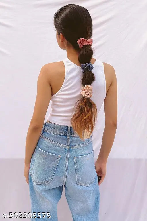Hair Scarf Scrunchies ,Best Quality 12 Pcs Chiffon Elastic Floral Hair Bands Rubber Band,Hair Bow Ties Scarf Multicolor color Fabric thalamudi kattu/thalamudi bandham/Jada Bandlu/Muti pattaikal/hair baandukal/Kudalu byandgalu/Hair byandgalu Ideal for Wome