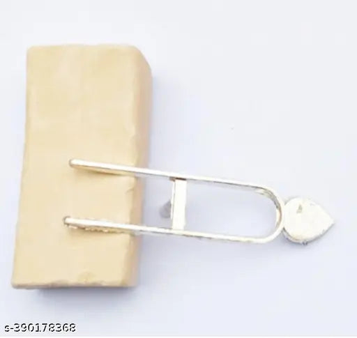 2 Gopi Chandan Stick with 2 V hape Tilak Stamp || Vaishnav Tilak Stamp Combo Set || ISKCON Tilak Combo Set || Gopi Chandan with ISKCON Tilak Stamp Set (2)