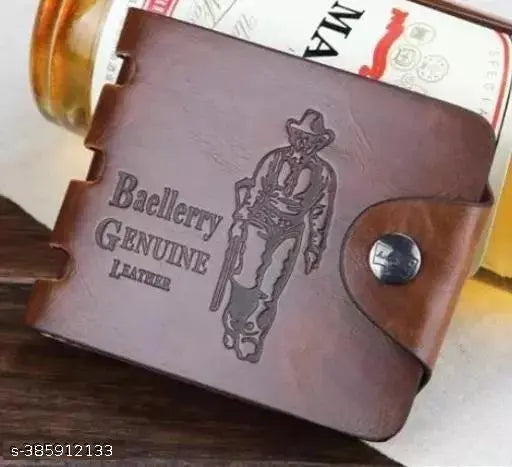 Men's Synthetic Belt & Wallet Combo