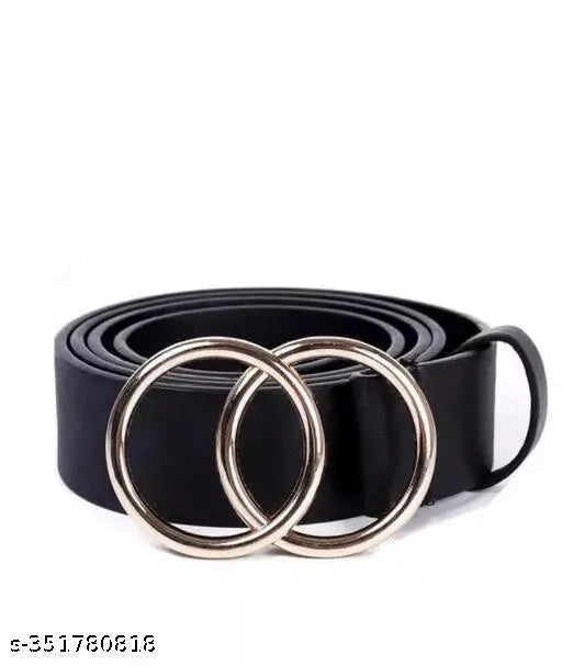 women fancy leather belt