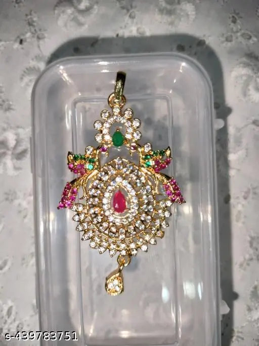 Shimmering Bejeweled Pendants & Lockets