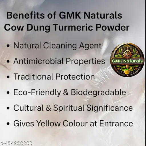 Saana manjal powder for floor, vasal, cow dung turmeric powder 100 g