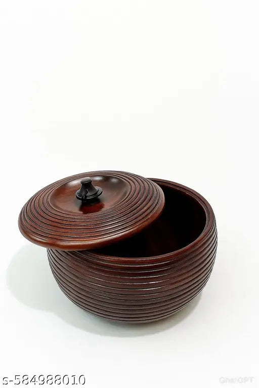 Wooden Chapati POT Roti  Container