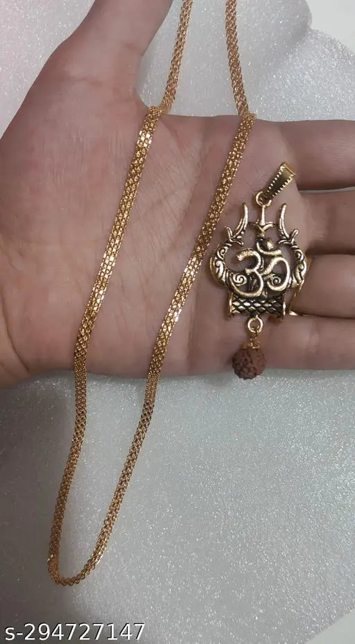 Lord Shiva Locket With Chain