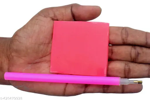 Glue pen/Stone Sticking Pen/Kundan sticking Pen for Embroidery, Jewellery making, Craft, and many more. 2 Pen with 2 GluePad (2 Set)