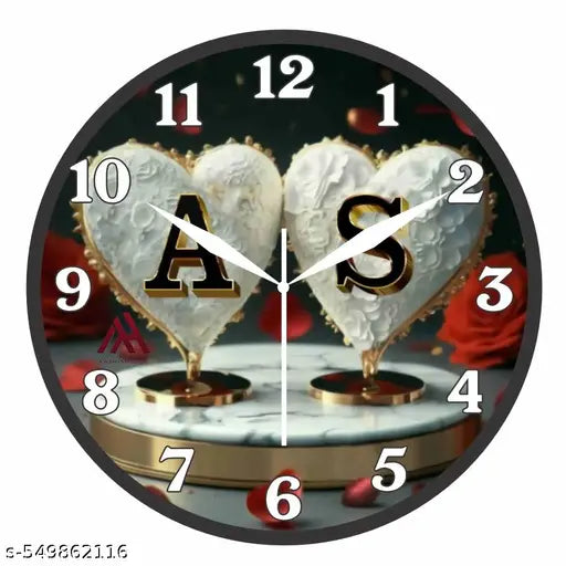 New AS Latter Wall Clock for Home