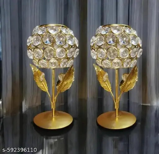 Decorative tealight candle holder pack of 2