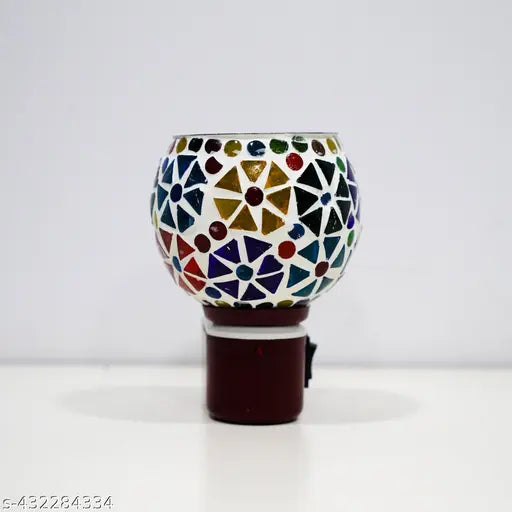 Zuper Kapoor Dani Electrical Camphor Diffuser Glass with On/Off Switch to Toggle Between Burner and Lamp