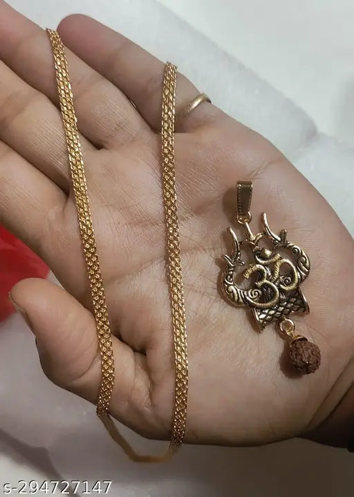 Lord Shiva Locket With Chain