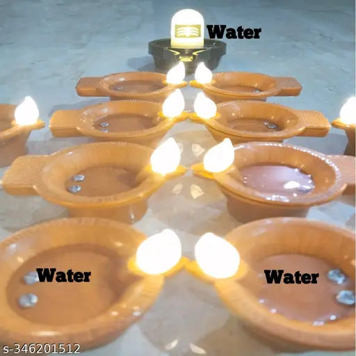 Shivling  or diyas is equipped with a water sensor that can detect the presence of water or any liquid. This shivling or diyas is safe to use.