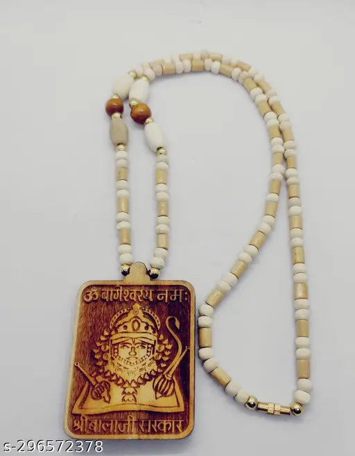 Bachapan Shri Bageshwar Dham Tulsi mala necklace