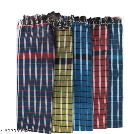 Cotton Bath towels (pack of 5) men , women , kids