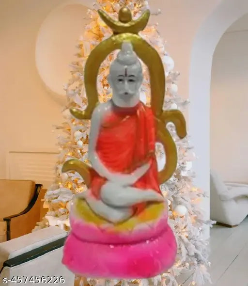 Model Gift House. Loknath Baba Idol Statue Lokenath Decorative Showpiece-18 cm. Marble (multicolour)