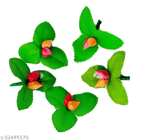 Haldi Kumkum Flower Set Pack of 20 pcs Perfect Return Gift for Wedding/All ocassions