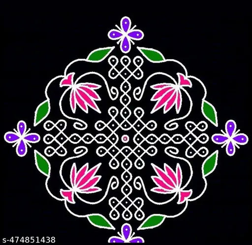 Super chalks, White color (kolam)