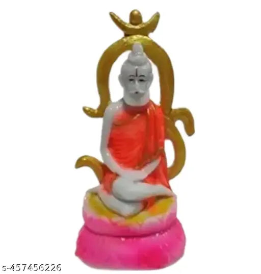 Model Gift House. Loknath Baba Idol Statue Lokenath Decorative Showpiece-18 cm. Marble (multicolour)