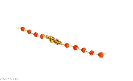 Mahadev Rudraksha Bracelet for Men  Spiritual & Stylish Wrist Accessory