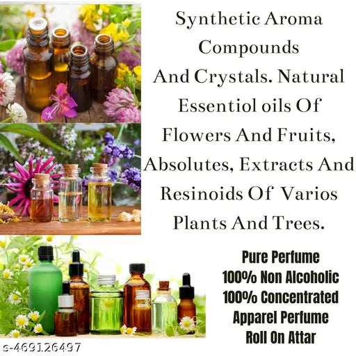 Almas Eco kesar Chandan 8ml Attar Pack Of 2