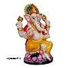 Polyresin Laxmi. Ganesh. Idol for Puja I Pooja Room I Office Temple I Lakshmi Ji Murti I Ganesh. ji Murti I I Diwali Puja - Size : LxBxH -5.5x5x10 cm, Multicolor