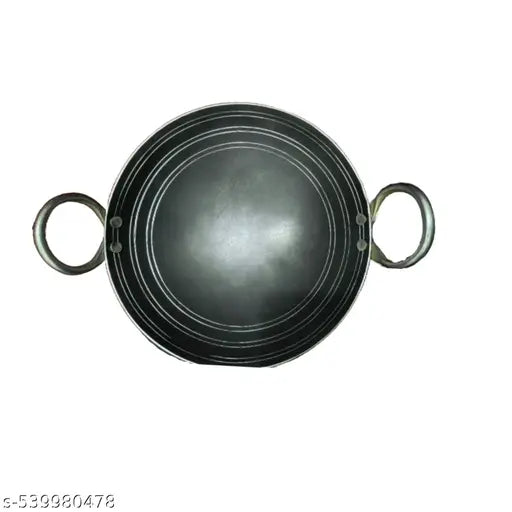 Iron frying pan/Iron kadhai for cooking