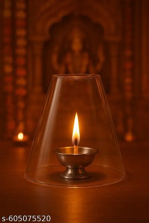 “Antique-Stylis Glass Lantern” only glass