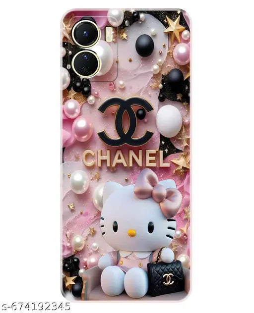 Vivo Y16 Printed Mobile Cover Soft TPU Desginer Mobile Cases & Covers By Kovers Kart