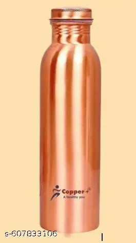 Pure Copper, Copper+  COPPER BOTTLE, WATER BOTTLE,COPPER BOTTLE,  900 ml Bottle PACK OF 1.