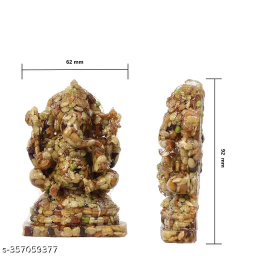 Navadhanya Vinayagar Statue, 9 Grains Vinayagar Idol, Seed Ganpati, Ganpati Idol For Pooja, Ganpati Statue