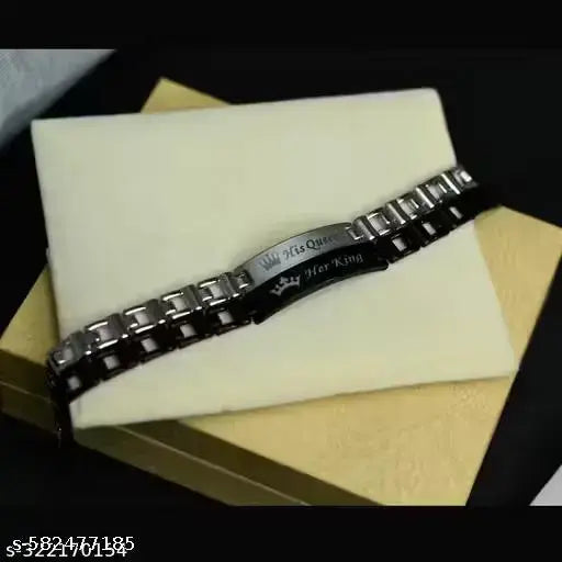 Couple Bracelets | Bracelets For Men | Women Bracelet | Valentine gifts for him and her | Bracelets for Boys & Girls | Glossy Bracelets
