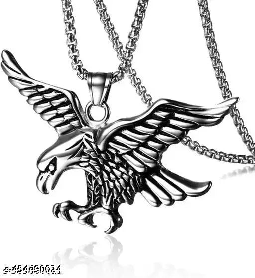 Eagle Chain Pendant For Men And Boy Silver