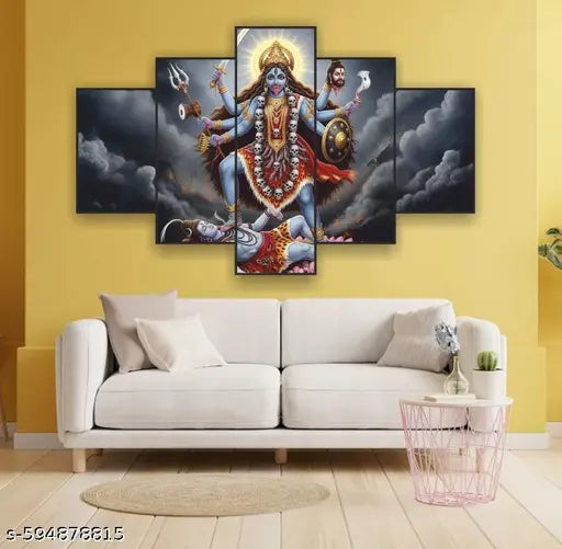 Lord Kali Mata Ji Painting For Home Décor