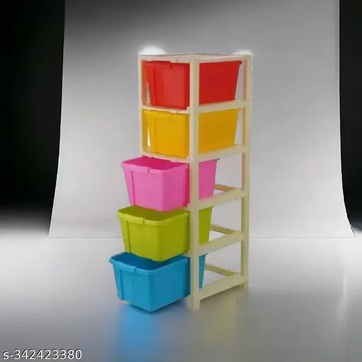 5xL 5XL MODULAR DRAWER SYSTEM MULTI PURPOSE STORAGE BOX, BASKET AND BIN, SIZE 5XL - Multicolor