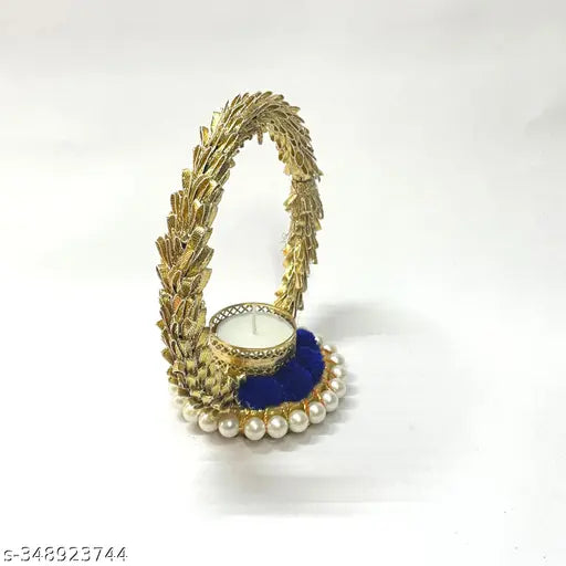 Maahal Table Top Candle Holder for Home Decor|Tealight Candle Stand|Table Decor Candle Tealight Holder