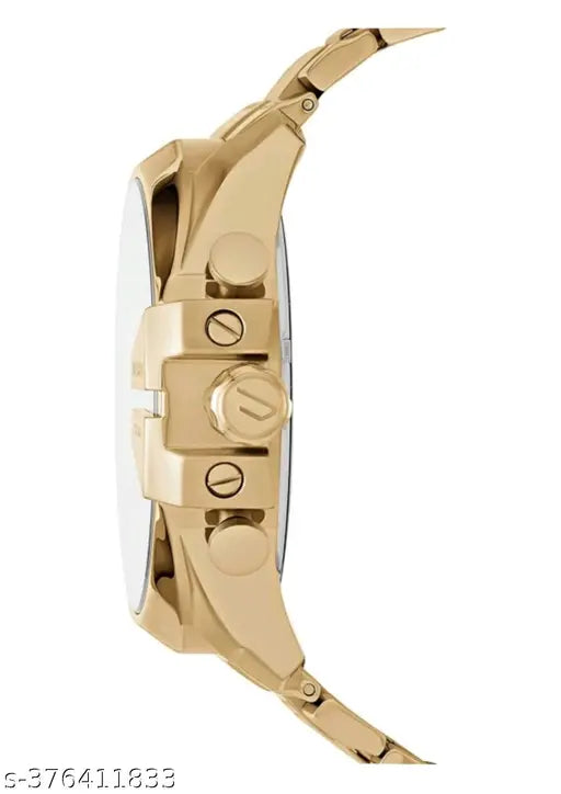 Boy's Analog Watch Golden Color