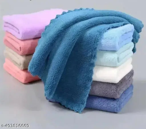 New Ultra Soft Microfiber Highly Absorbent Rumal (Pack Of 5)