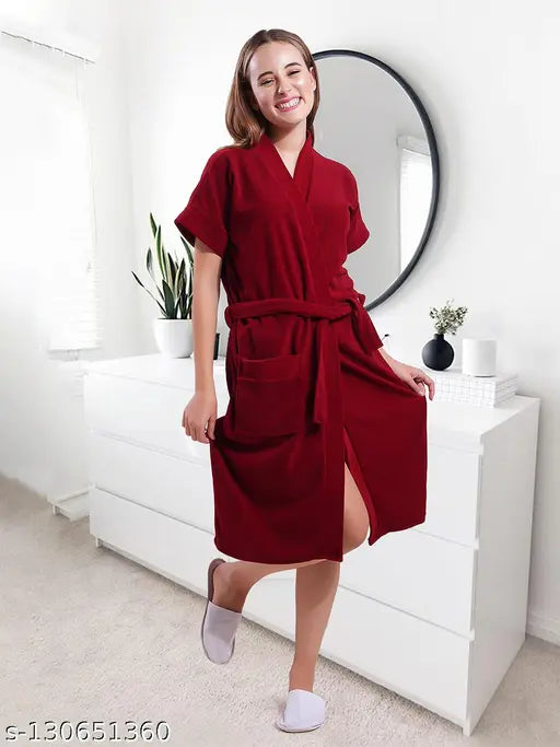 LacyLook Bathrobes Soft Terry Cotton Bathrobes For Womens And Girls