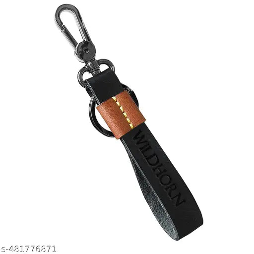 WILDHORN Leather Wallet Pen & Keychain Giftset for Men