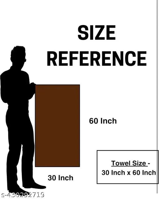 Cotton Bath Towels 400 gsm  30/60