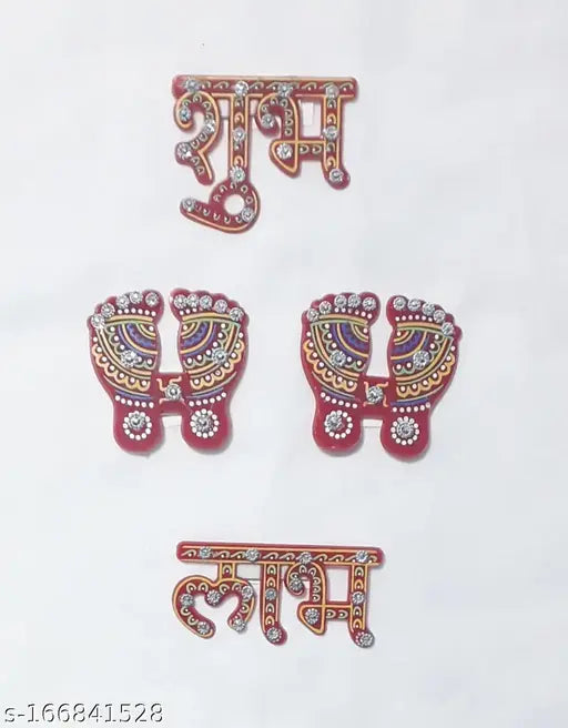Diwali festival decoration sticker