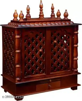 Wooden Temple for Home - Puja Mandir for Home Big Size | Home Temple | Wooden Temple | Wooden Mandir | Mandir for Home Big Size