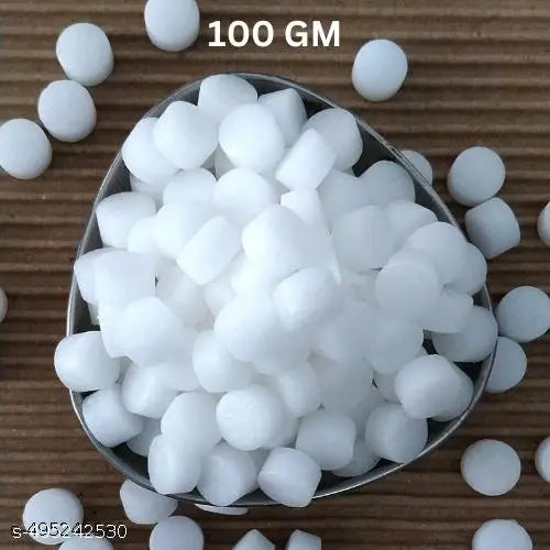 100 GM Mahadeva Camphor- 100% Pure Organic Camphor/Kapoor, No Chemicals, Aromatic and Healing Pure Camphor, Toxin Free Kapur for Pujas Or Havans (100 Gram, KAPUR GOLI)