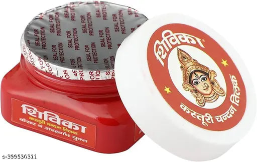 Ratanjyot - Shivika White|Red|Yellow|Orange Chandan Tilak(Combo Pack of 4)| Sandalwood Paste| Organic & Herbal Chandan tika for Daily Pooja,Meditation & Yoga