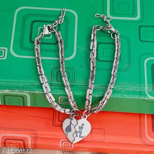 Shiv Jagdamba Couples Matching Personalized Proposal Wedding Gift Bracelet For Men And Women