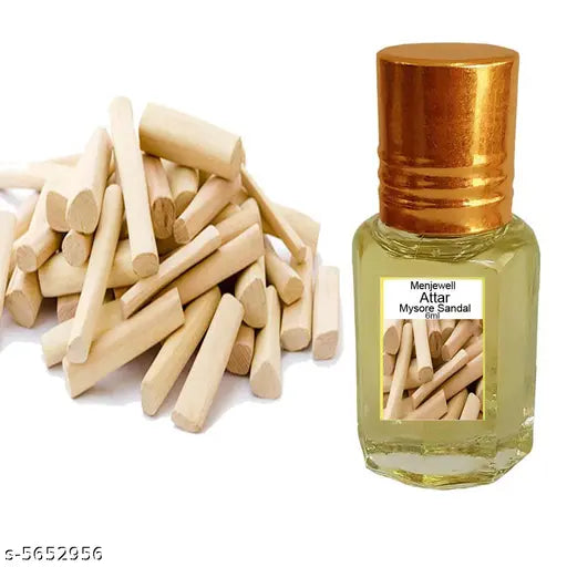 Menjewell Mysore Sandle (Natural Sandalwood Itra/Attar/Sandalwood Perfume) Floral Attar  (Sandalwood)