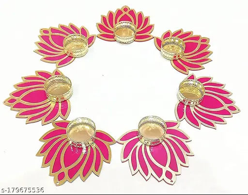 Lotus T-Light Candle Holders