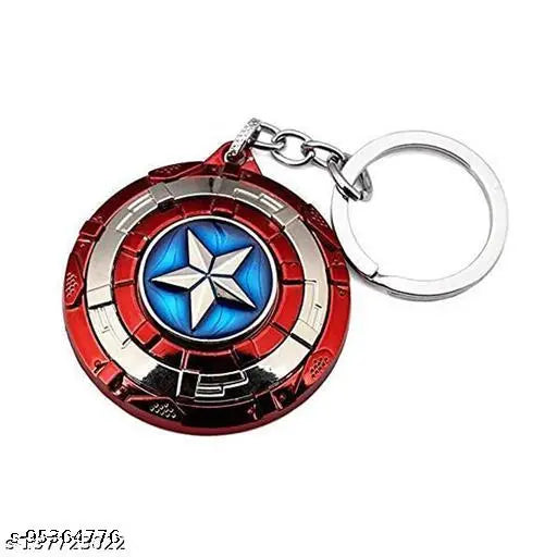 Stylish Men Multi Color Metal Bike Keychain (Pack-1)