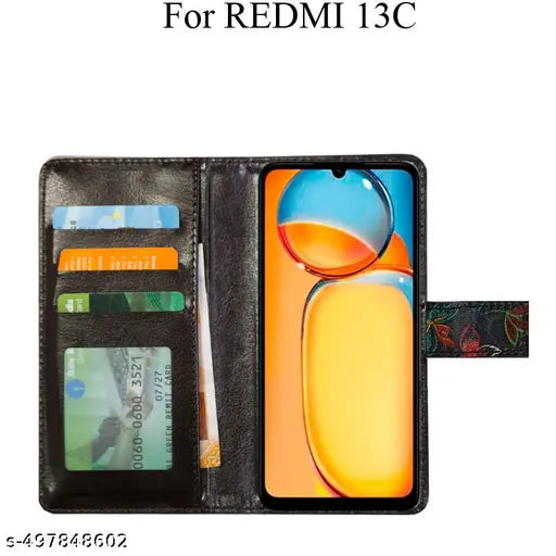 For Redmi 13C , Redmi 13C Fliip Cover by Myshanz , Redmi 13C Flip Cover , Redmi 13C Cover